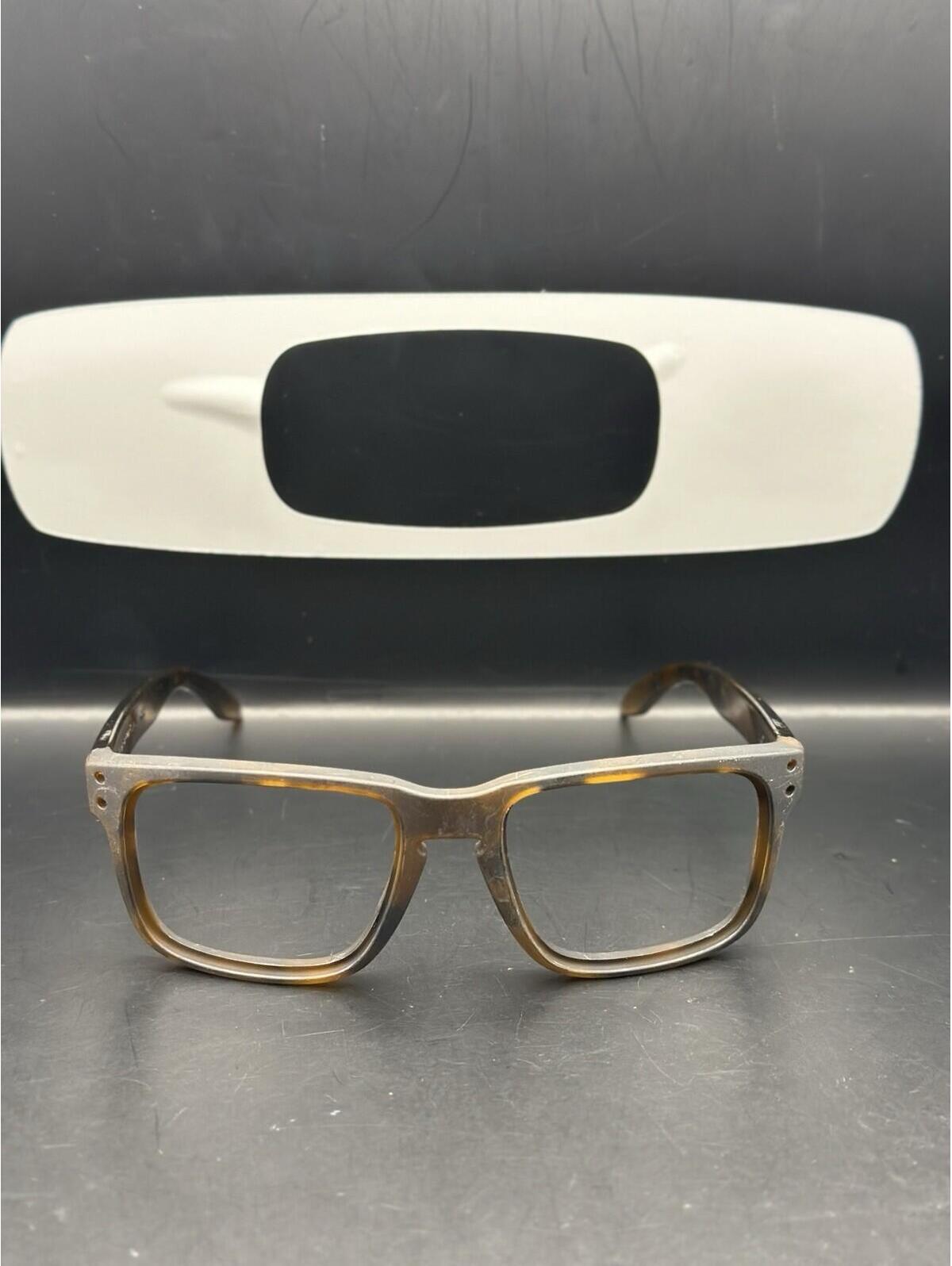 Oakley Holbrook Matte/Polished Brown Tortoise Frame (No Icons/Rivets)